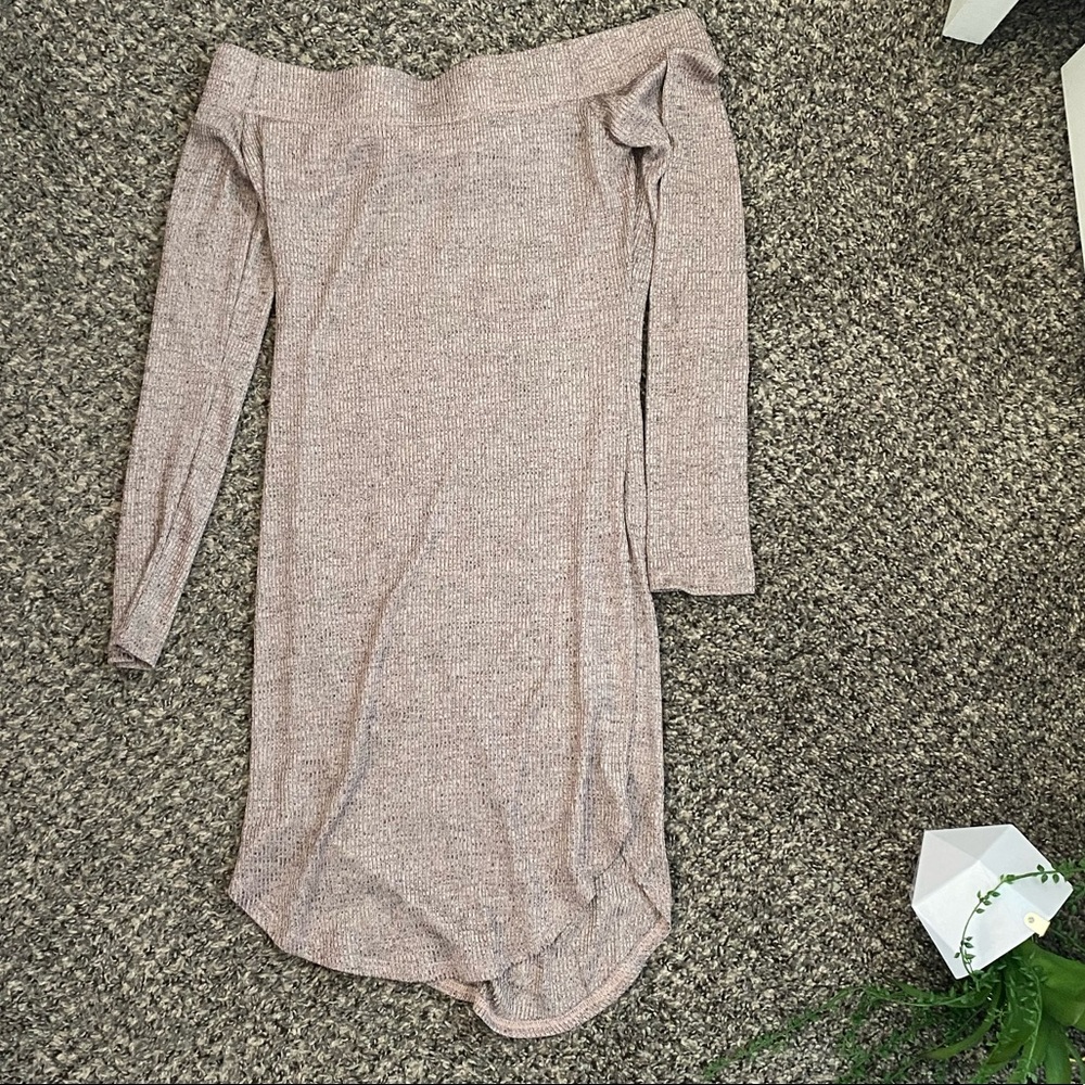 Off the shoulder dress